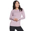 FLOW LONG SLEEVE TOP, PURPLE/LAVENDER Apparel Lateral View