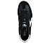HOTSHOT - PYKE, BLACK/WHITE Footwear Top View