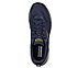 GO RUN GLIDE-STEP FLEX, NAVY/LIME Footwear Top View