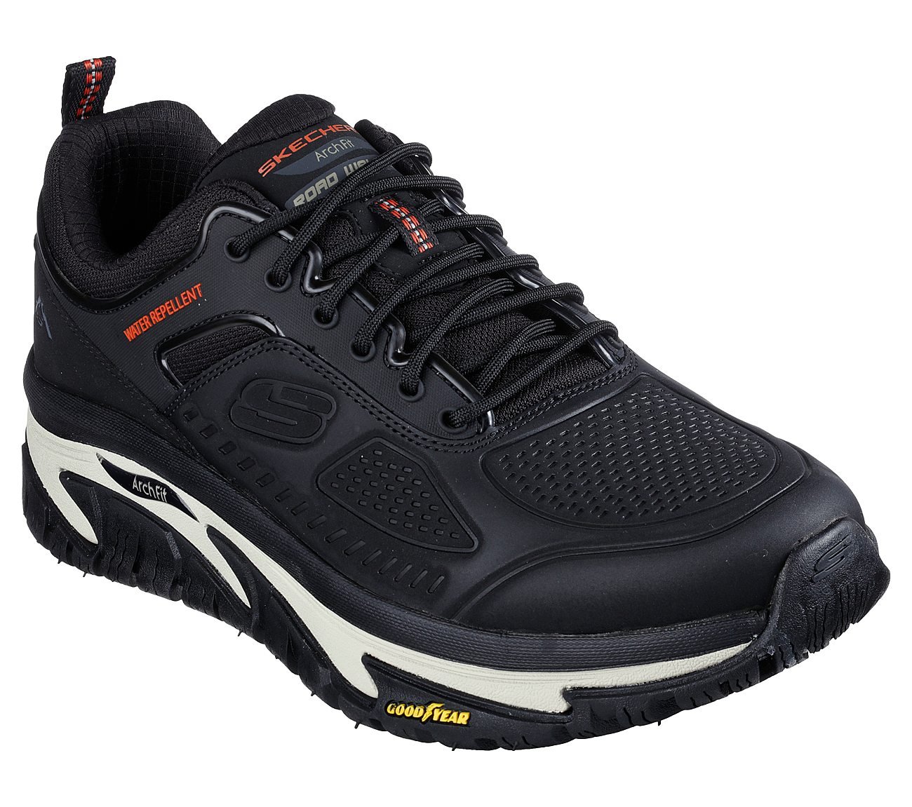 ARCH FIT ROAD WALKER, BBBBLACK Footwear Lateral View