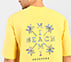 BACK PALM PRINT T-SHIRT, YELLOW/MULTI Apparel Right View