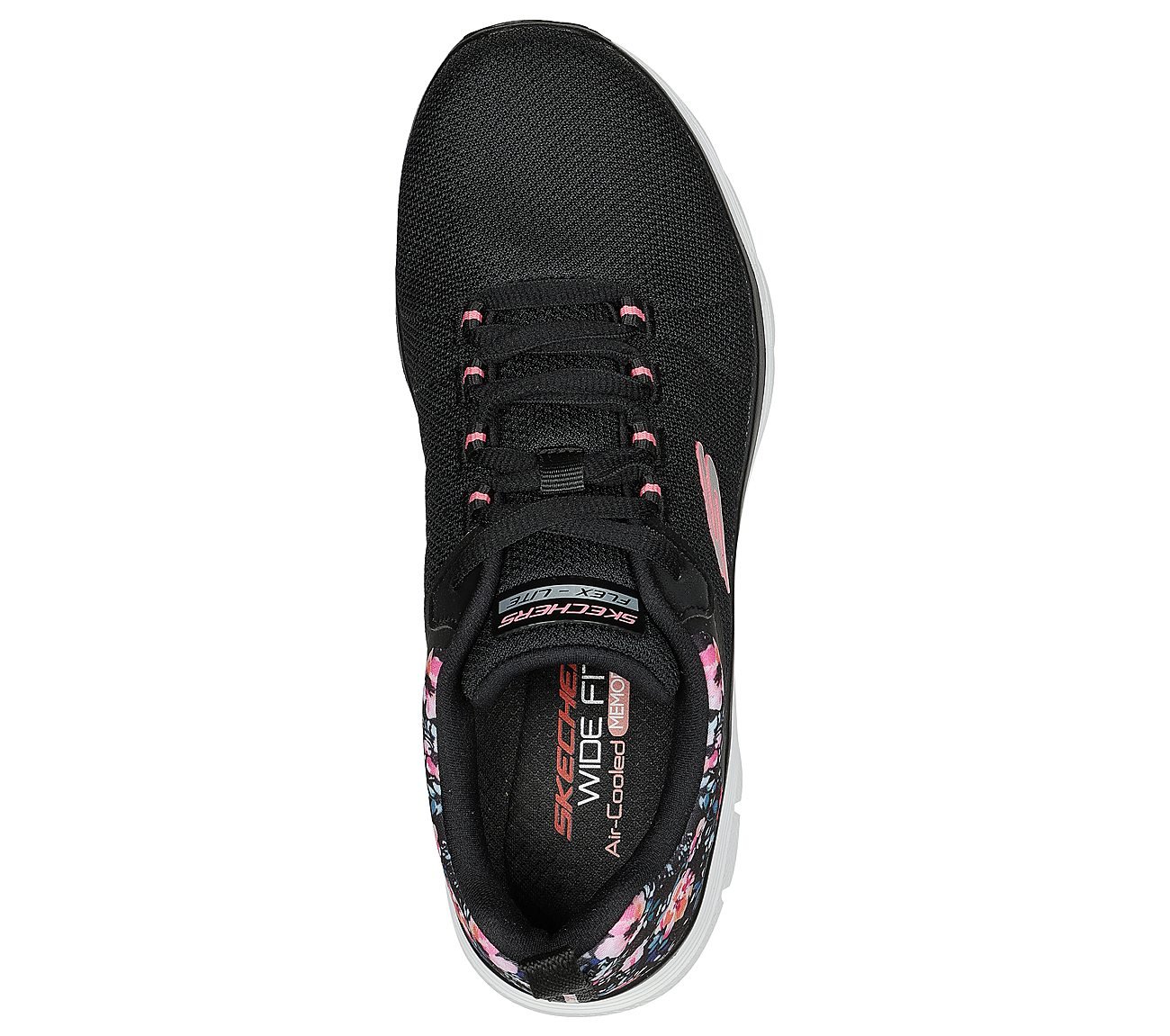 skechers black and bronze flex appeal