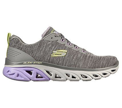 GLIDE-STEP SPORT-NEXT LEVEL, GREY/LAVENDER Footwear Right View