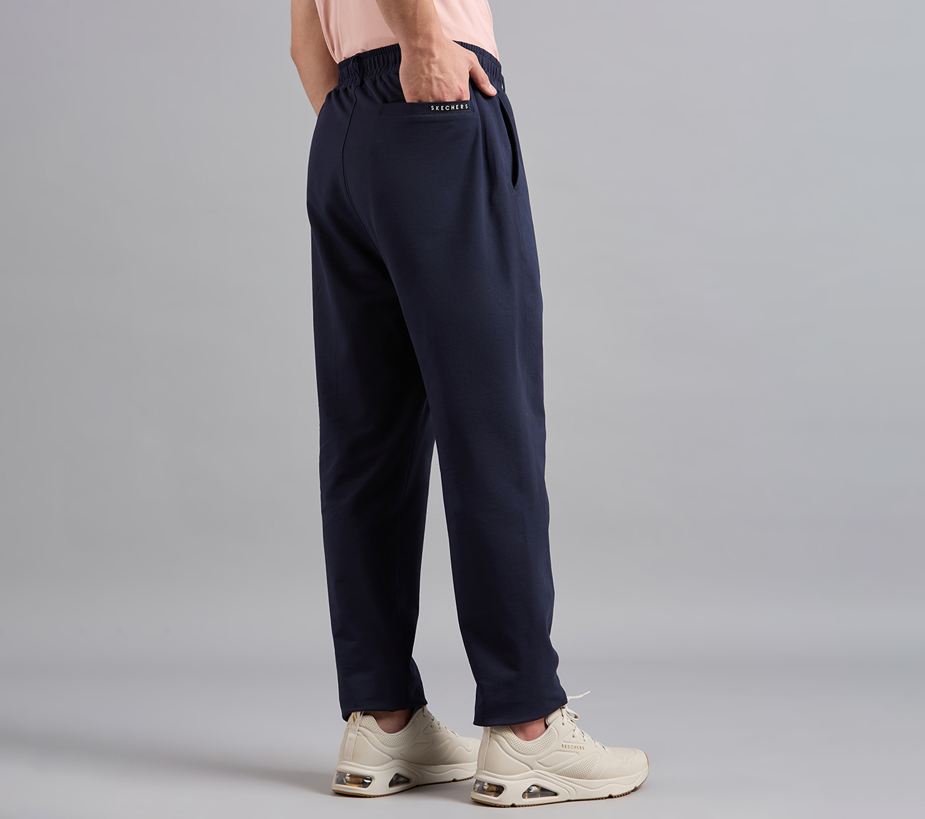 PULL UP APARTMENT PANTS, NAVY