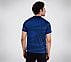 SS SKECHERS JACQUARD T-SHIRT, ROYAL/BLUE Apparel Bottom View