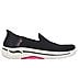 GO WALK ARCH FIT, BLACK/HOT PINK Footwear Lateral View