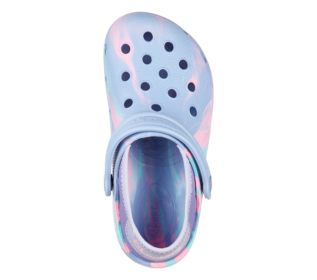HEART CHARMER - LET'S GO PLAY, BLUE/MULTI Footwear Top View