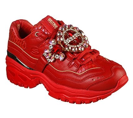 ENERGY-STUNNING GEM, RRED Footwear Lateral View