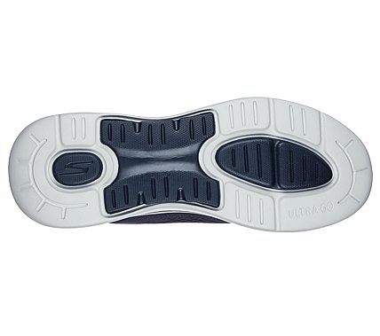 GO WALK ARCH FIT-IDYLLIC, NAVY/GOLD Footwear Bottom View