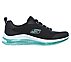 SKECH-AIR ELEMENT 2.0-LOOKING, BLACK/MINT Footwear Lateral View