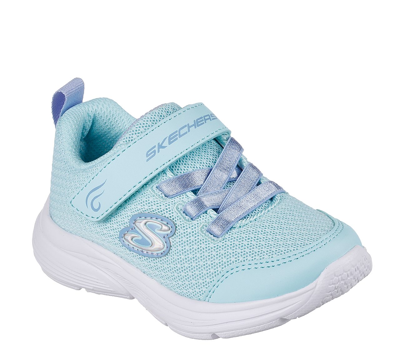 WAVY LITES - BLISSFULLY FREE, AQUA Footwear Right View