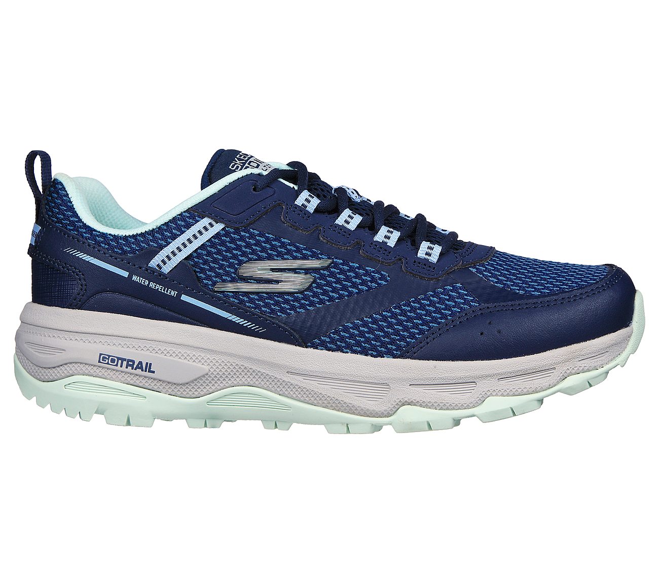 GO RUN TRAIL ALTITUDE, NAVY/TURQUOISE Footwear Right View