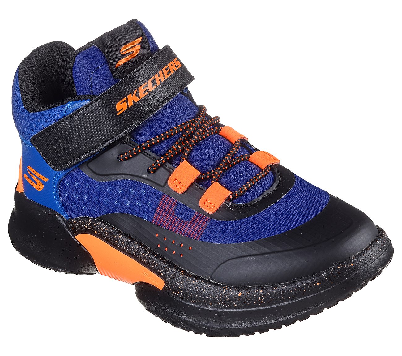 SKX COURT HYPE - HOOPER-HERO, BLUE/BLACK Footwear Right View