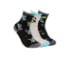 3pk Boys Non Terry Crew, BLACK/BLUE