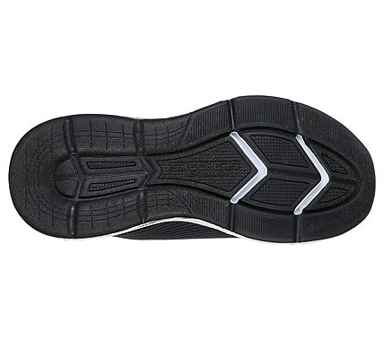 SKECH-AIR BLAST - ZOOROX, CHARCOAL/BLACK Footwear Bottom View