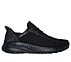 SKECHERS SLIP-INS: BOBS SPORT SQUAD CHAOS- Daily Hype, BBLACK Footwear Lateral View
