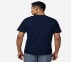 SKECHERS RECHARGE SS T-SHIRT, NNNAVY