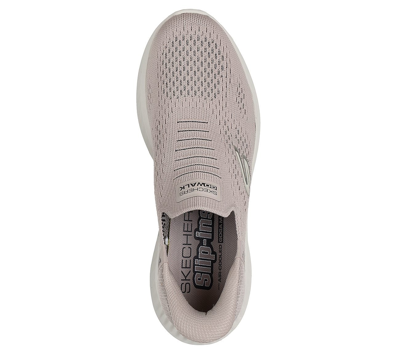 GO WALK NOW - SAUNTERED, TTAUPE Footwear Top View