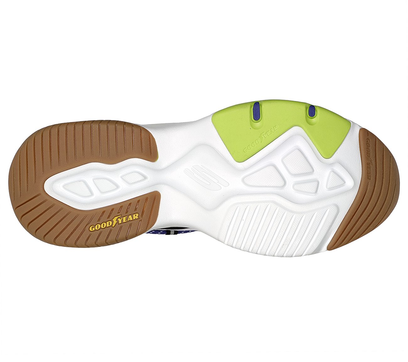 D'LITES 4.0 - DOWNHAUL, WHITE/MULTI Footwear Bottom View