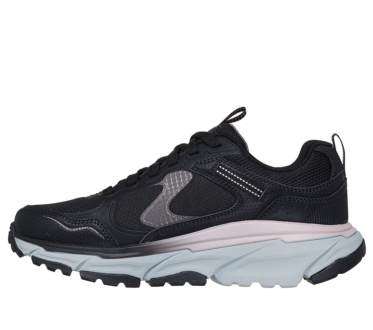 D'LUX JOURNEY, BLACK/ROSE GOLD Footwear Left View