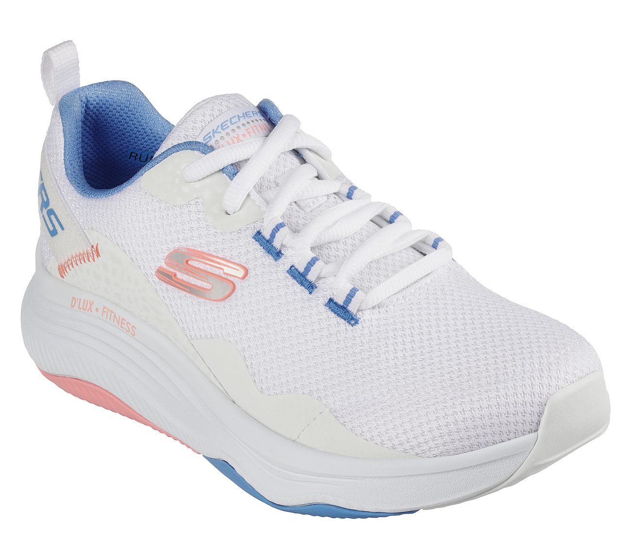 D'LUX FITNESS-ROAM FREE, WHITE Footwear Lateral View