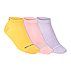 3PK WOMENS NON TERRY BAMBOO L, YELLOW/PINK