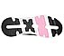 ARCH FIT-COOL OASIS, BLACK/WHITE/PINK Footwear Bottom View