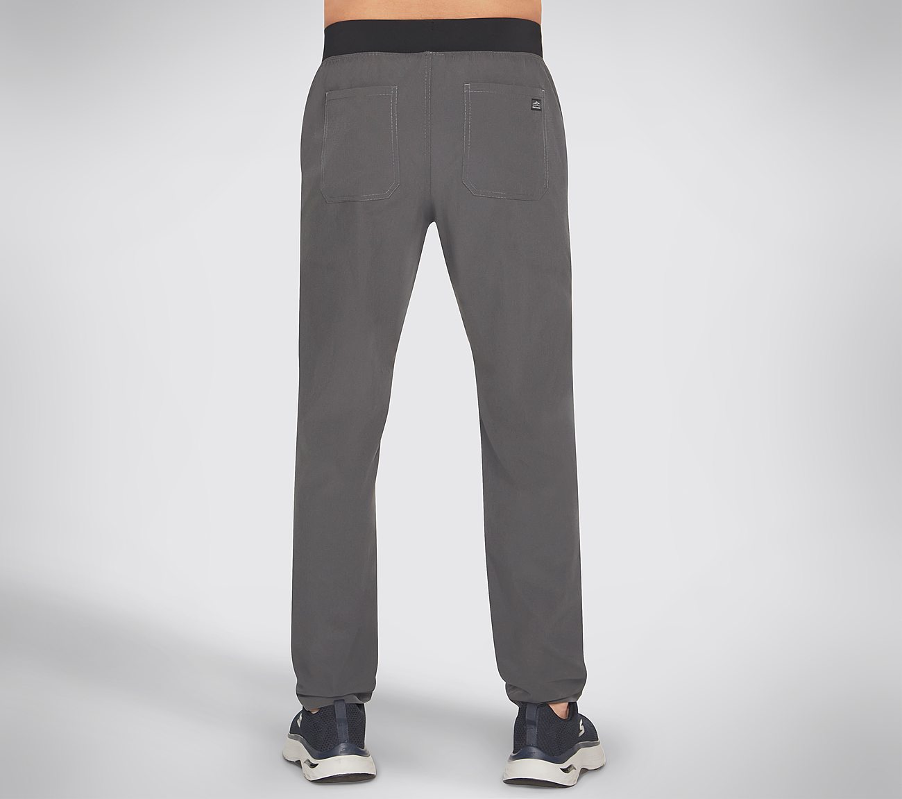 THE GOWALK PANT TEARSTOP, BLACK/CHARCOAL Apparels Top View