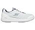 GO WALK STABILITY - ADVANCEME, WHITE/NAVY Footwear Lateral View
