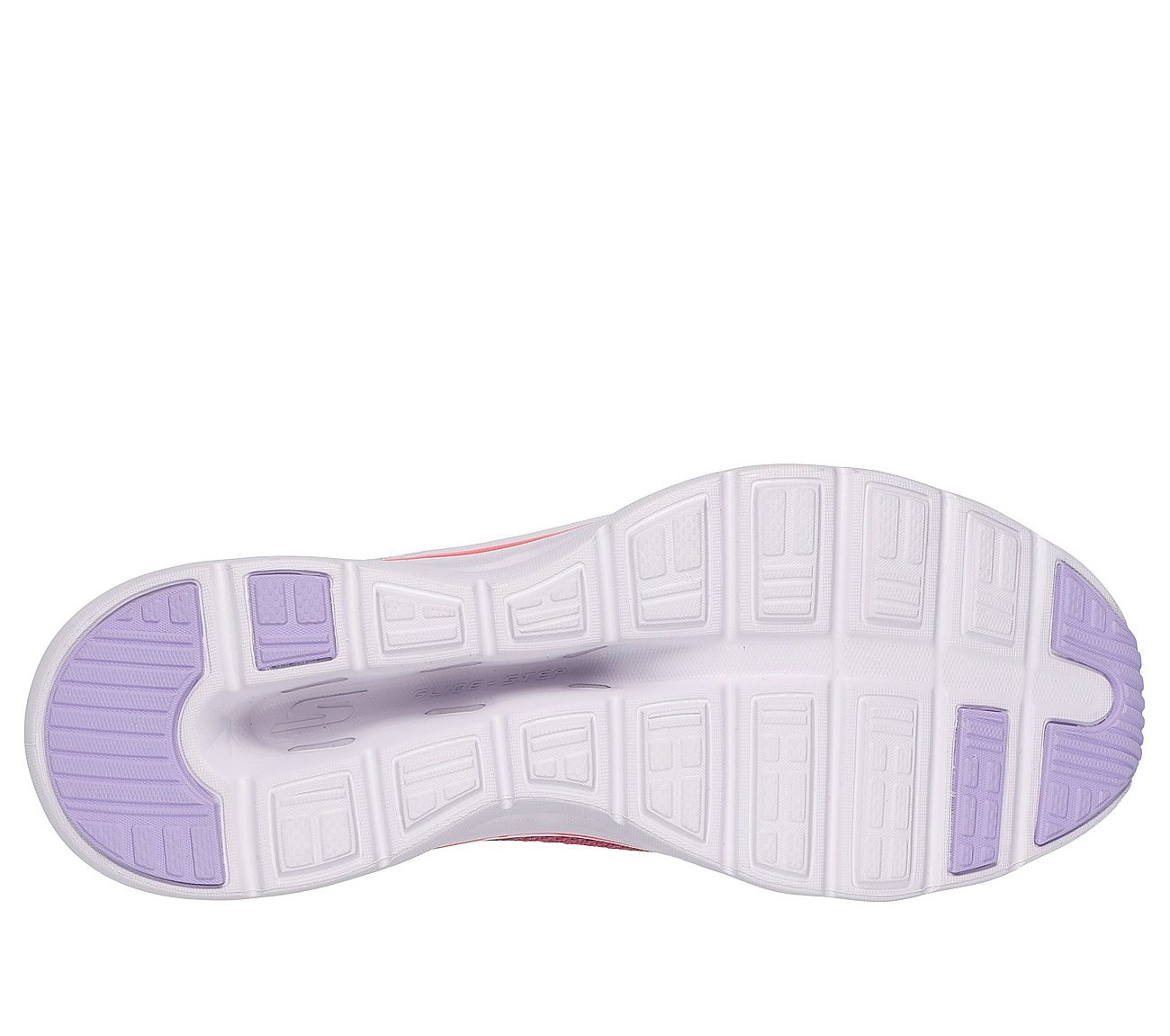 GO WALK GLIDE-STEP 2.0 - ANNE, MAUVE/MULTI Footwear Bottom View