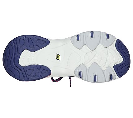 D'LITES 3.0 AIR-SKY CEILING, NAVY/MULTI Footwear Bottom View