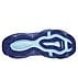 SKECHERS AERO BURST, PERIWINKLE/AQUA Footwear Bottom View