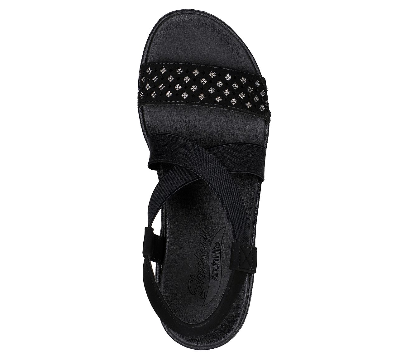 ARCH FIT RUMBLE, BBBBLACK Footwear Top View