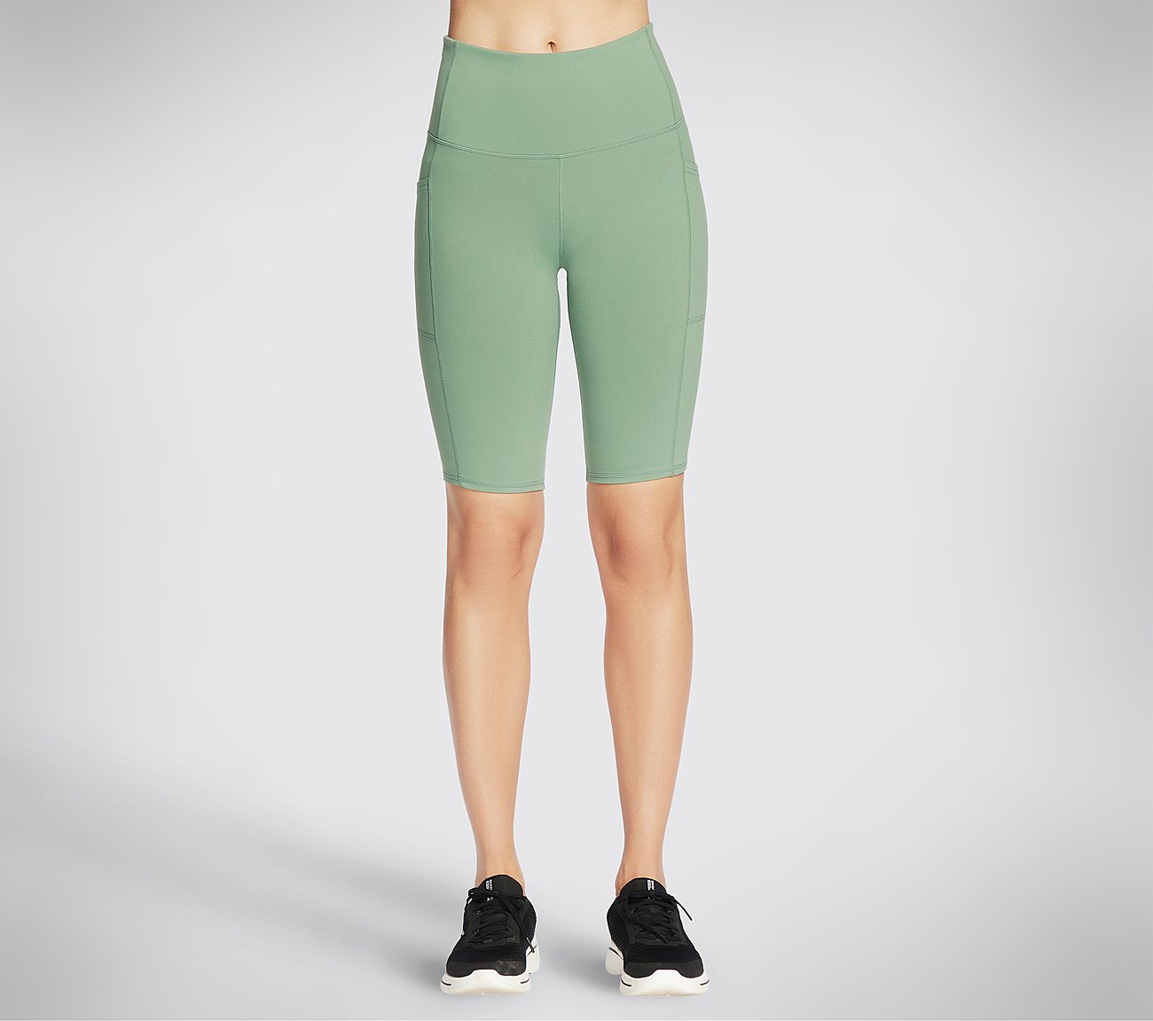 GOFLEX HW 10" BIKE SHORTT, LIGHT GREEN Apparel Lateral View