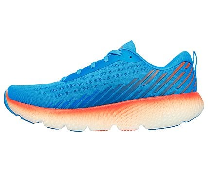 GO RUN MAXROAD 5, BLUE/ORANGE Footwear Left View