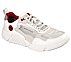 BLOCK - HAZE, WHITE/RED Footwear Lateral View