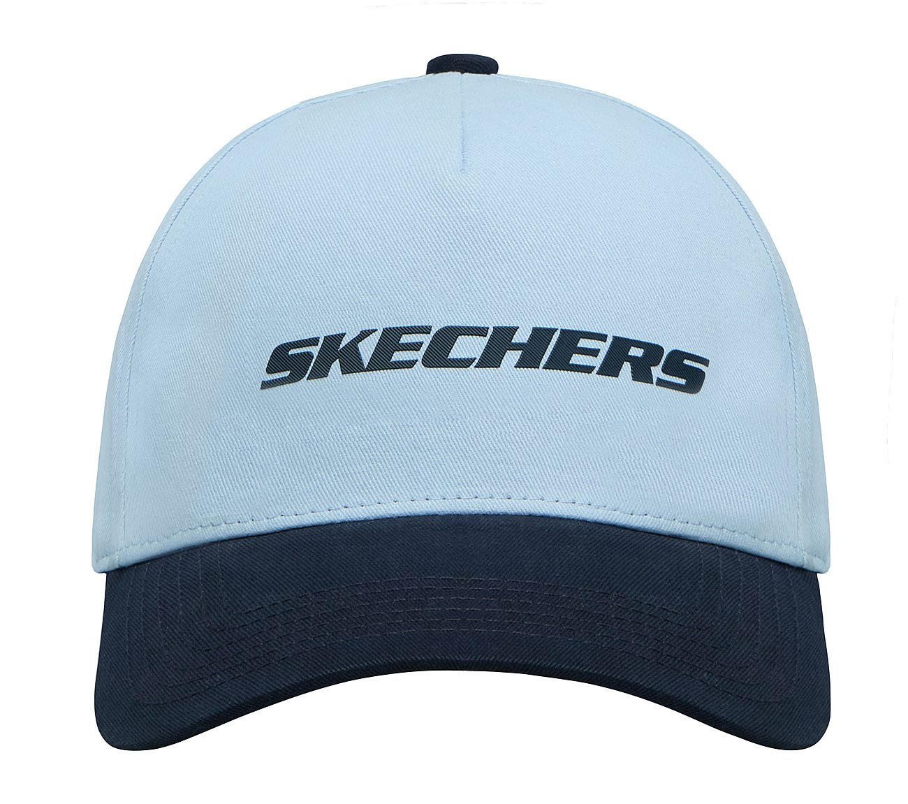 COTTON TWILL BASEBALL HAT , BLUE/NAVY