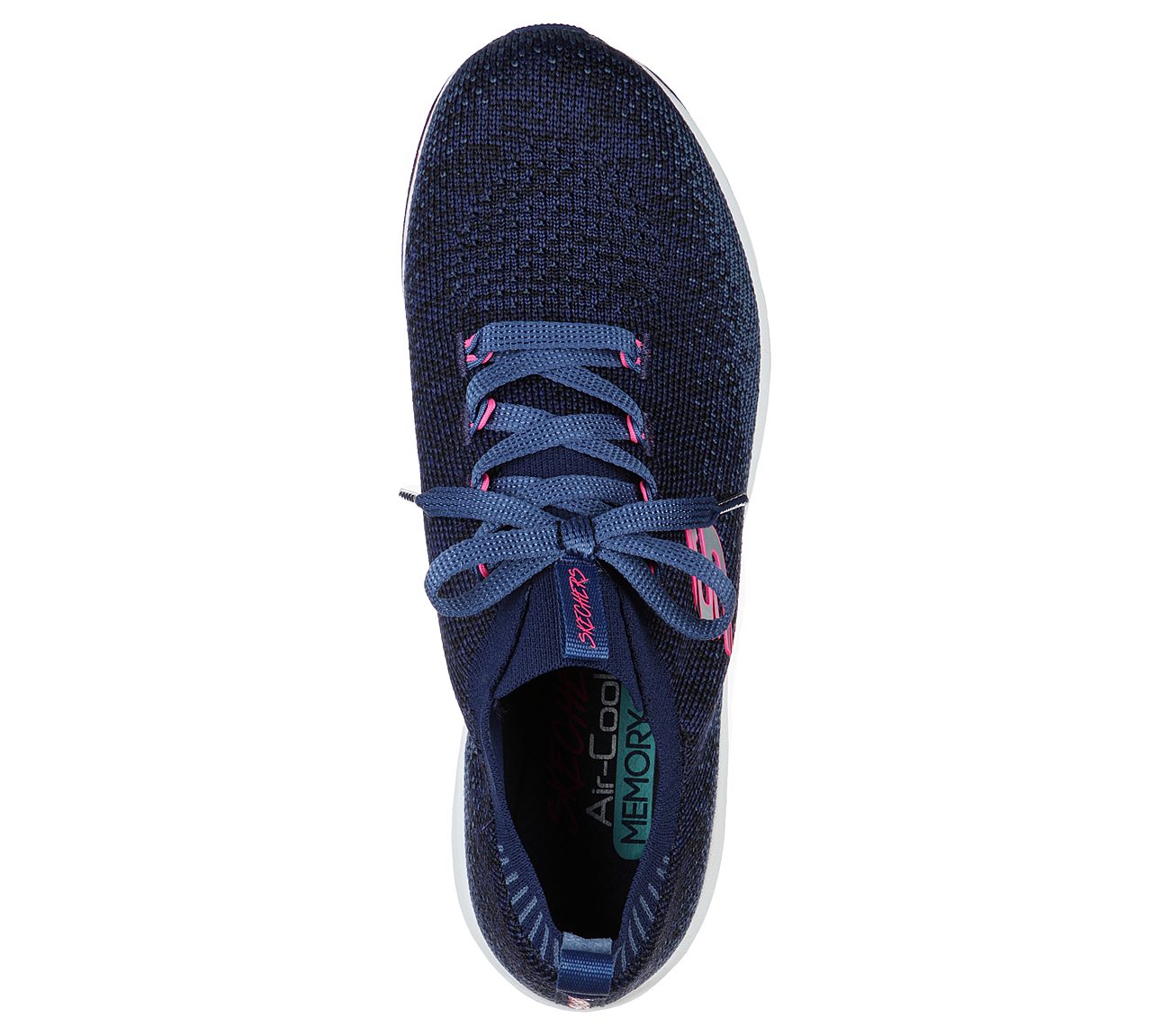 SKECH-AIR ELEMENT-BRISK MOTIO, NAVY/HOT PINK