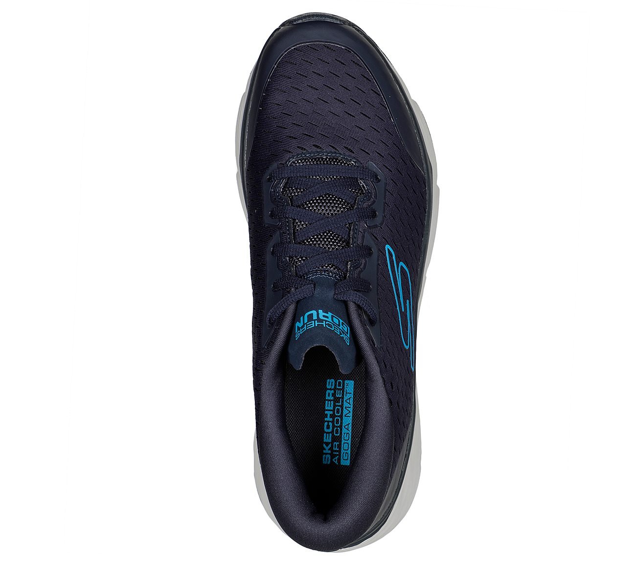 MAX CUSHIONING ELITE -AVIDITY, NAVY/BLUE Footwear Top View