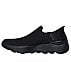 GO WALK MASSAGE FIT - CURRENT, BBLACK Footwear Left View