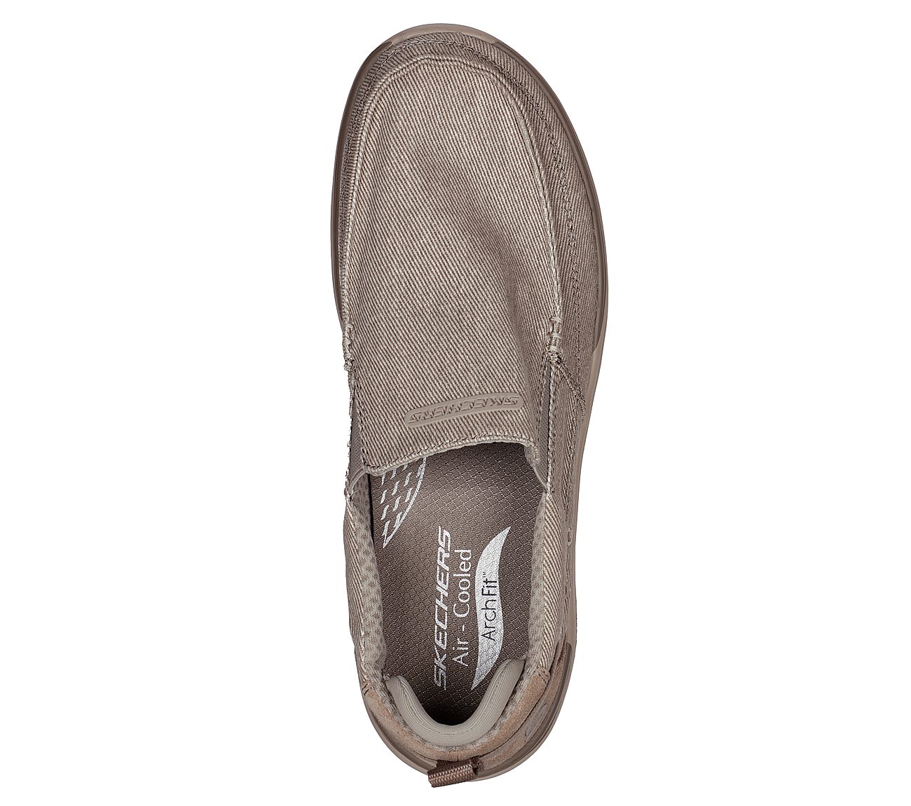 ARCH FIT MELO - PORT BOW, TTAUPE Footwear Top View