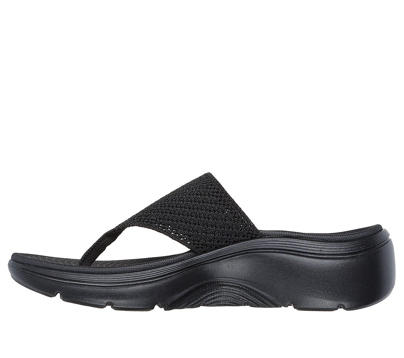 GO WALK ARCH FIT 2, BLACK Footwear Left View