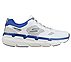 MAX CUSHIONING PREMIER -PERSP, WHITE/BLUE Footwear Right View