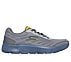 GO WALK FLEX - BRENDON, GRAY/BLUE Footwear Lateral View