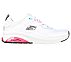 SKECH-AIR EXTREME 2.0-HIGH MO, WHITE BLACK PINK Footwear Lateral View