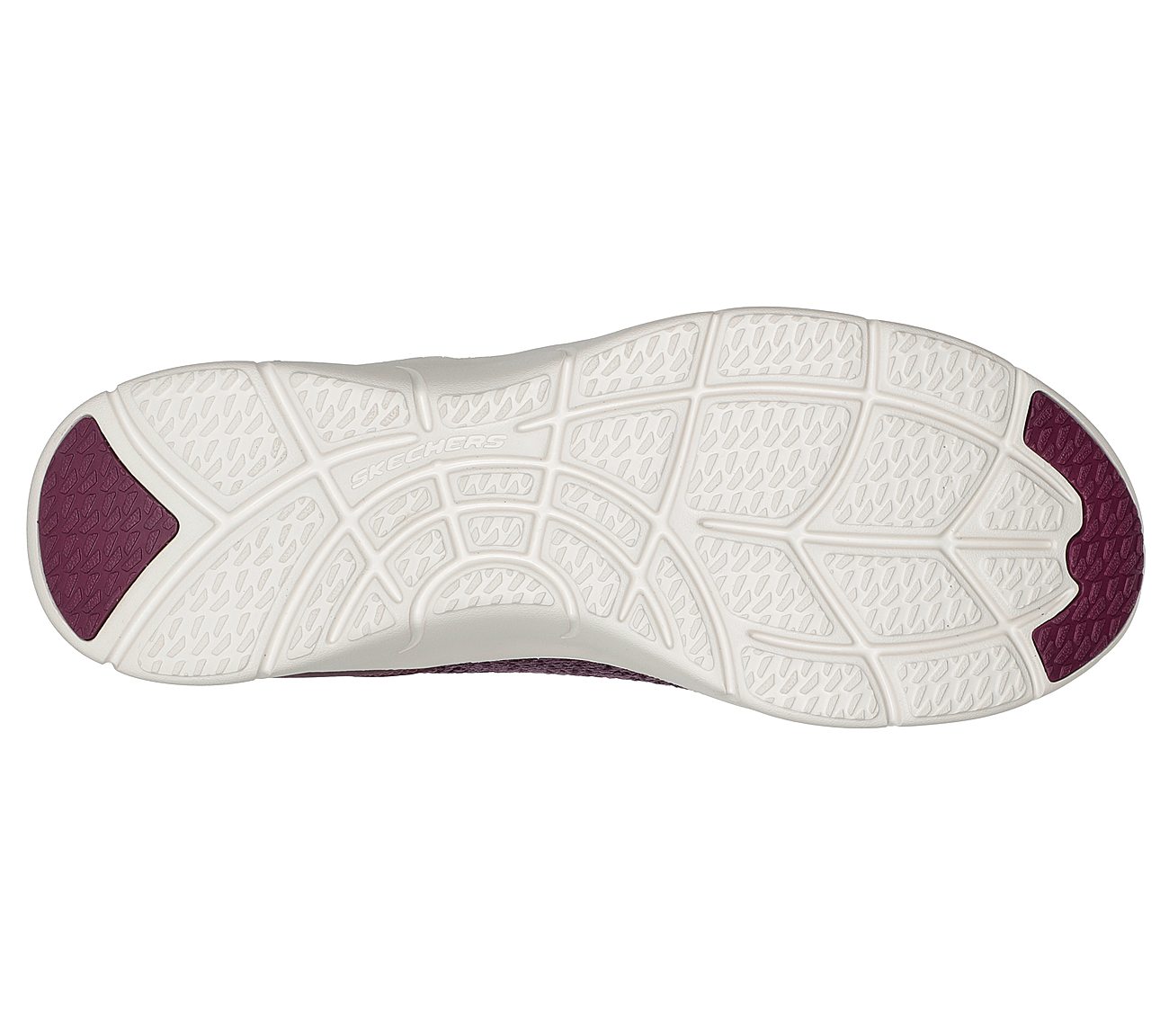 ARCH FIT REFINE - DON'T GO, PLUM Footwear Bottom View