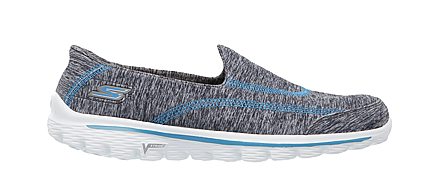GO WALK 2 - 360, GREY/TURQUOISE Footwear Right View