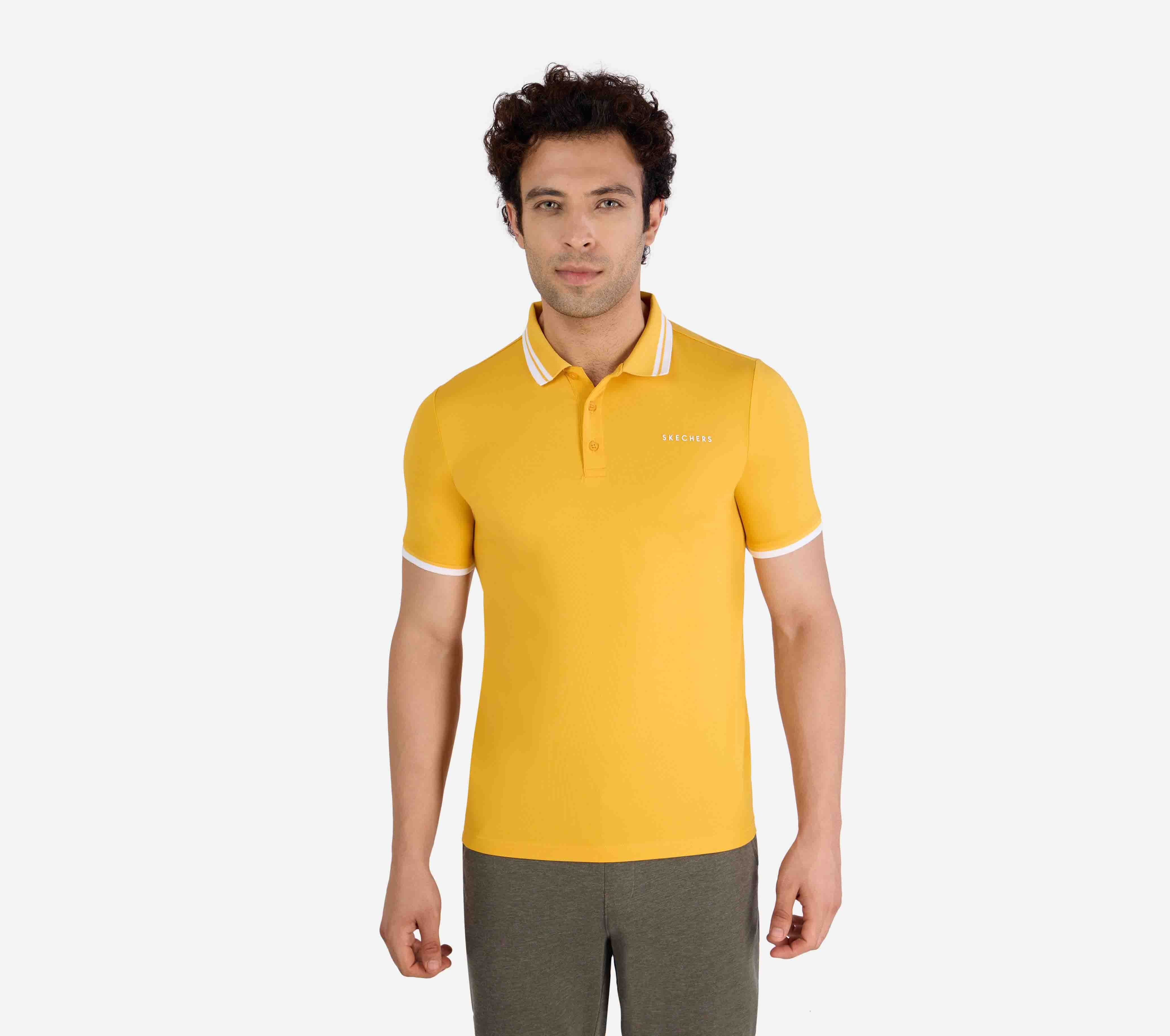 SS BUTTON DOWN POLO,  Apparel Lateral View