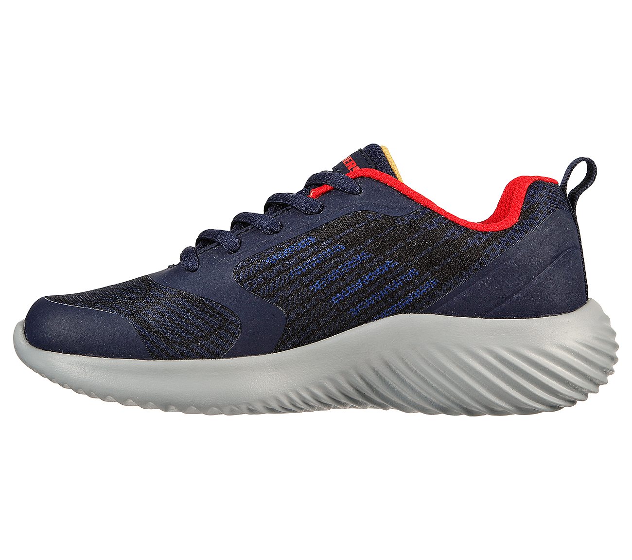 BOUNDER-VERKONA, NAVY/RED Footwear Left View