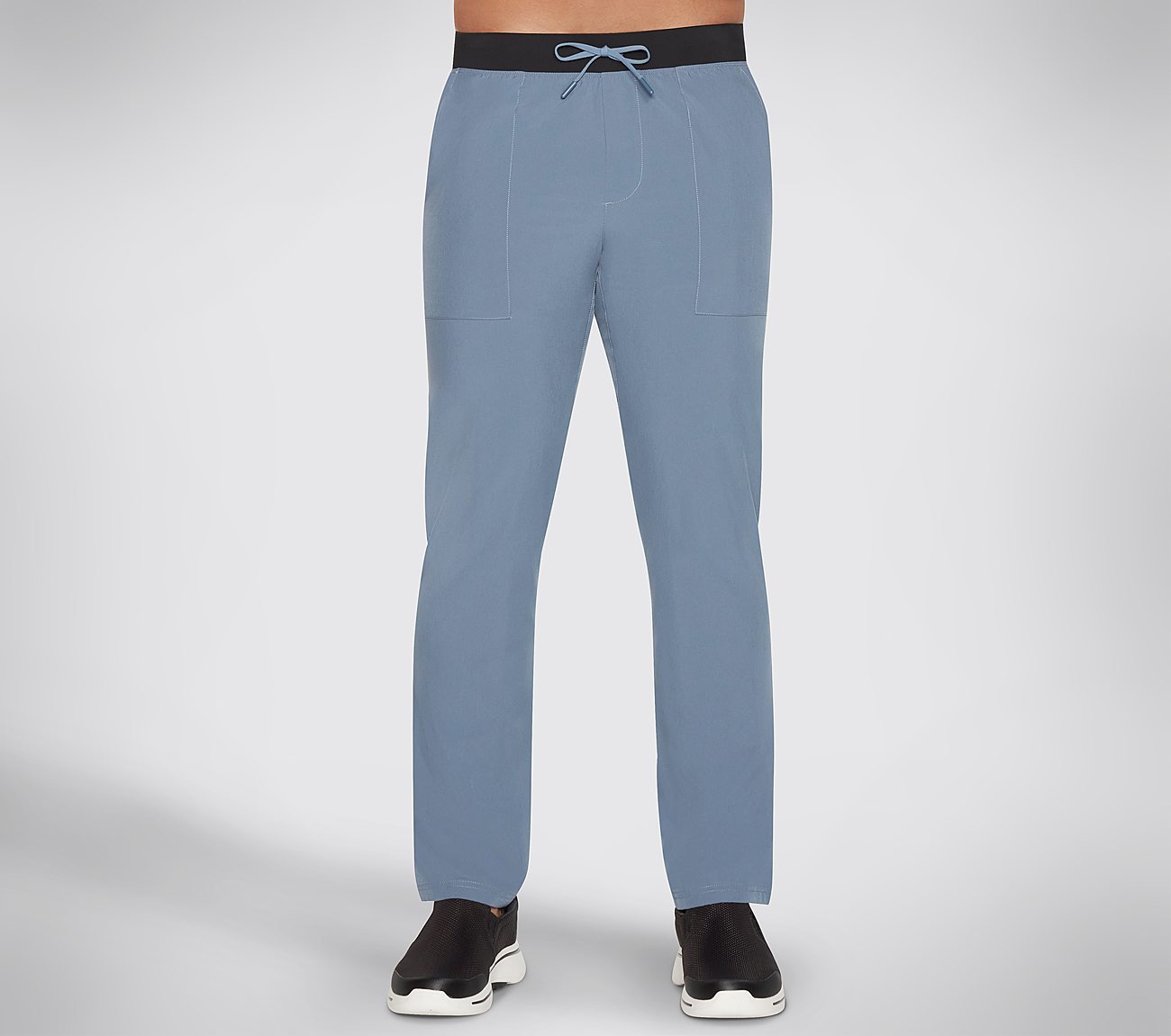 THE GOWALK PANT MOTION, BLUE/GREY Apparels Lateral View